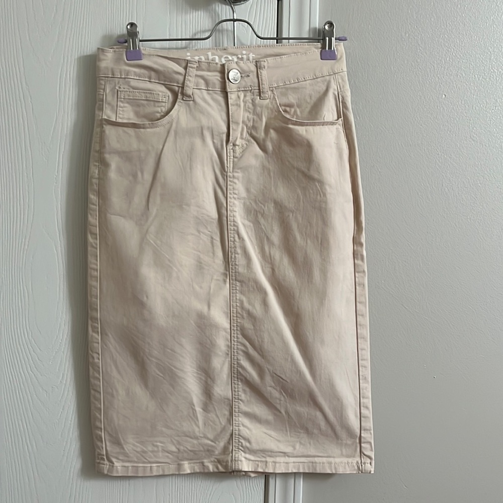Inherit Co denim skirt size 3/4 regular